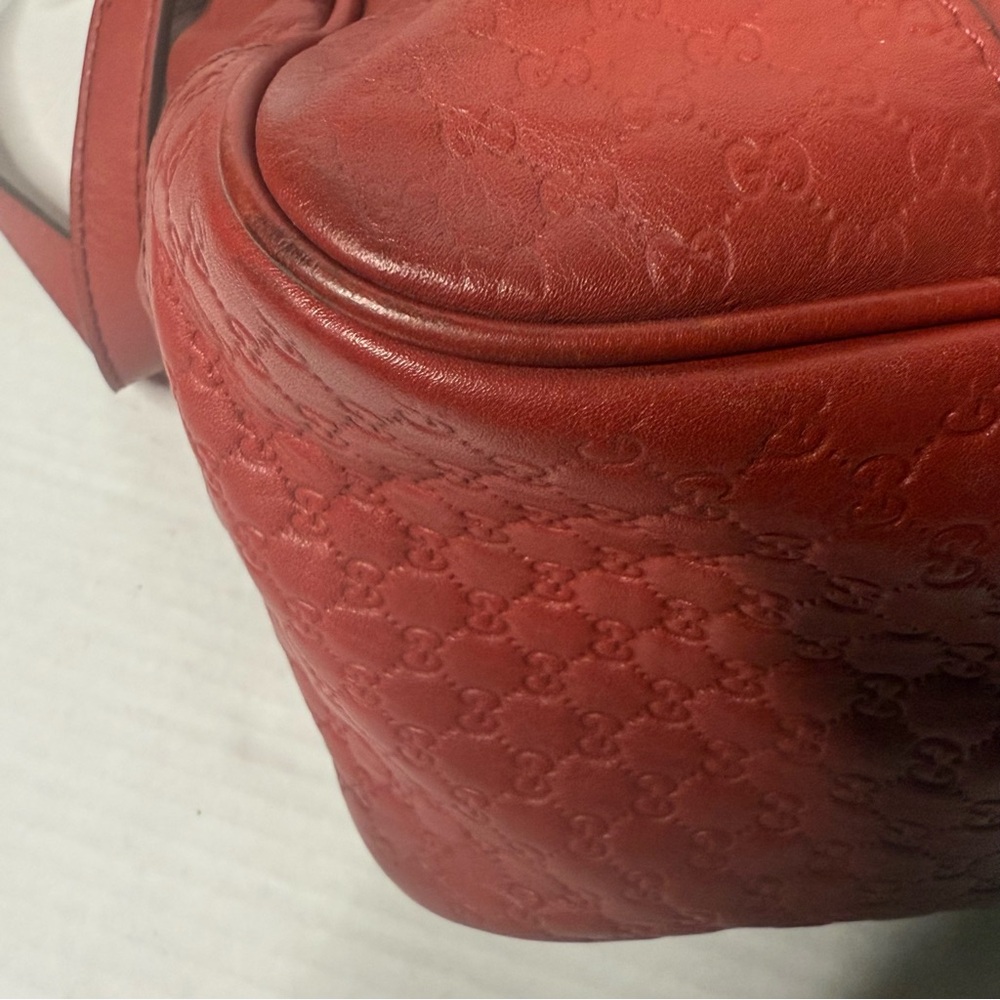 Gucci GG 2 way leather tote bag - Picture 10 of 17
